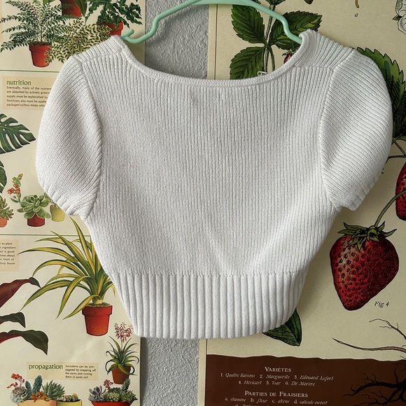 Pacsun Kendall and Kylie Cropped Sweater Top - Picture 2 of 3